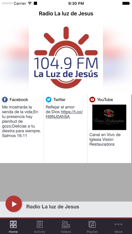 Radio La luz de Jesus