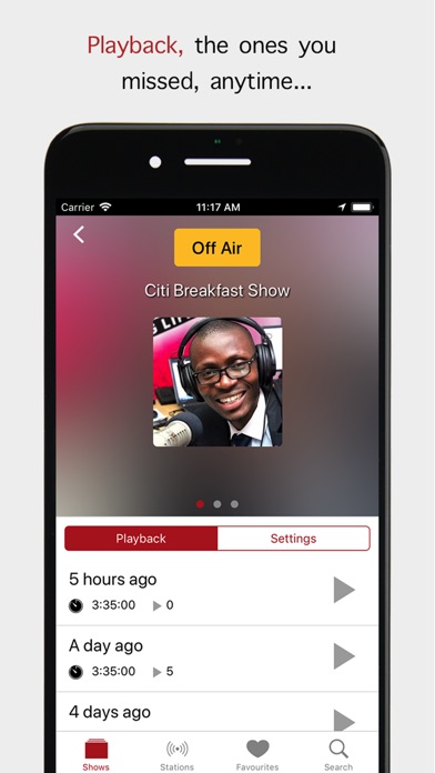 AFRadio - Ghana Radio screenshot 2