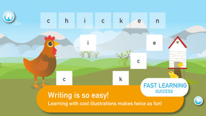 Kids learn ANIMAL WORDS screenshot1