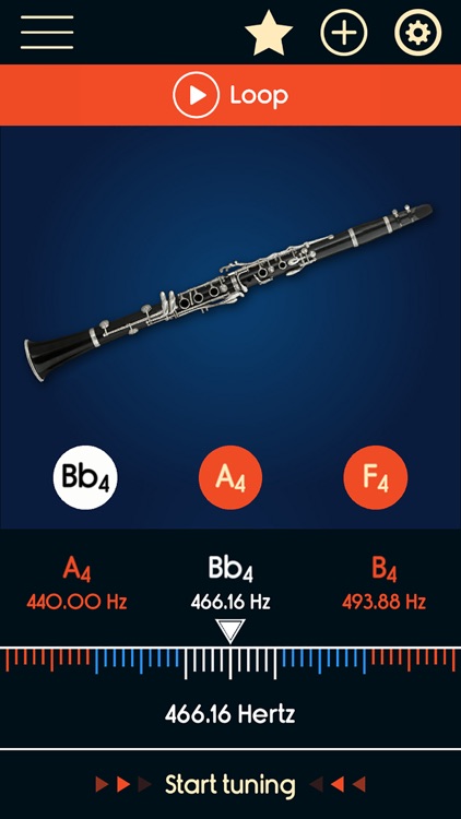 Clarinet Tuner