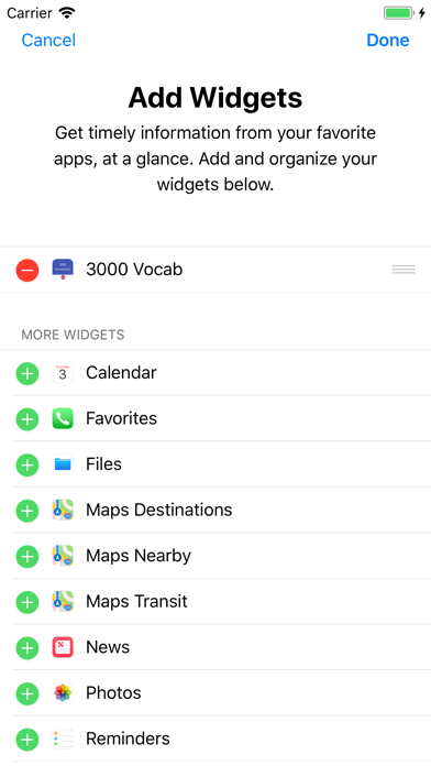 How to cancel & delete 3000 Vocab -English Vocabulary from iphone & ipad 1