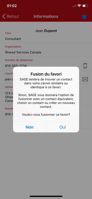 SAGE - Fonctionnaires Canada(圖5)-速報App