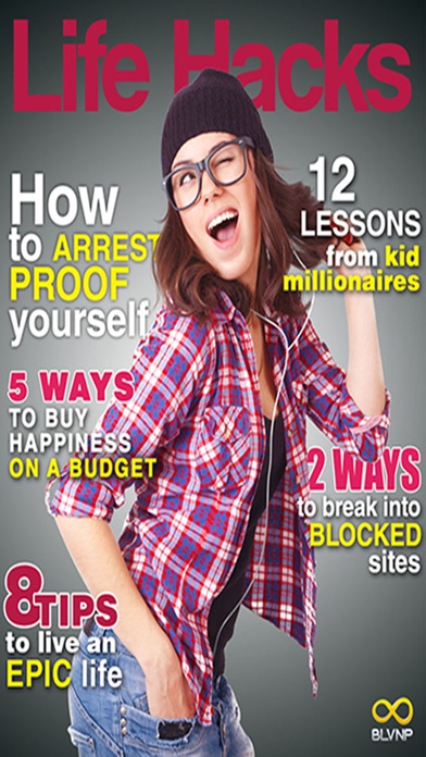 Life Hacks Magazine screenshot1