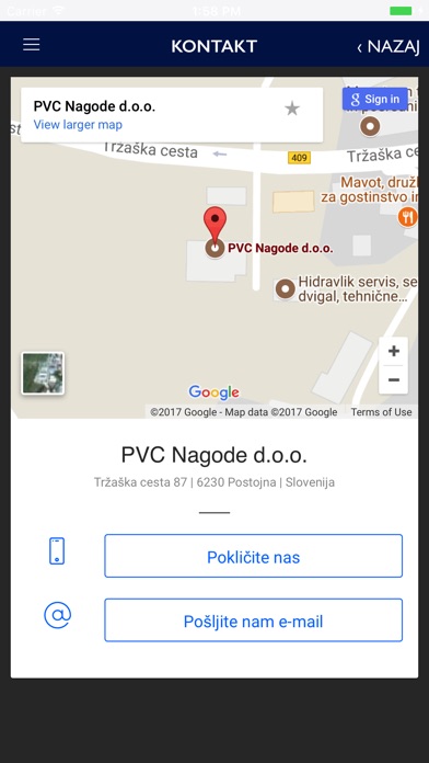 PVC NAGODE screenshot 2