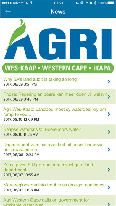 Agri Western Cape screenshot 3