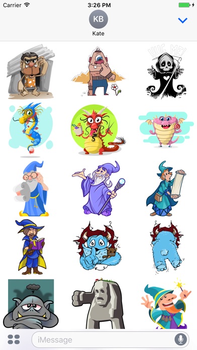 Mythical Creatures Stickers screenshot 3