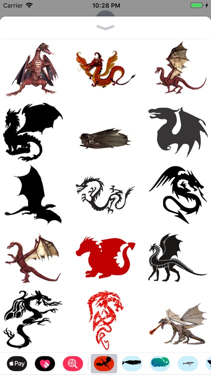 Dozens of Dragon Stickers