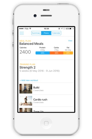 JGood Fitness App screenshot 3