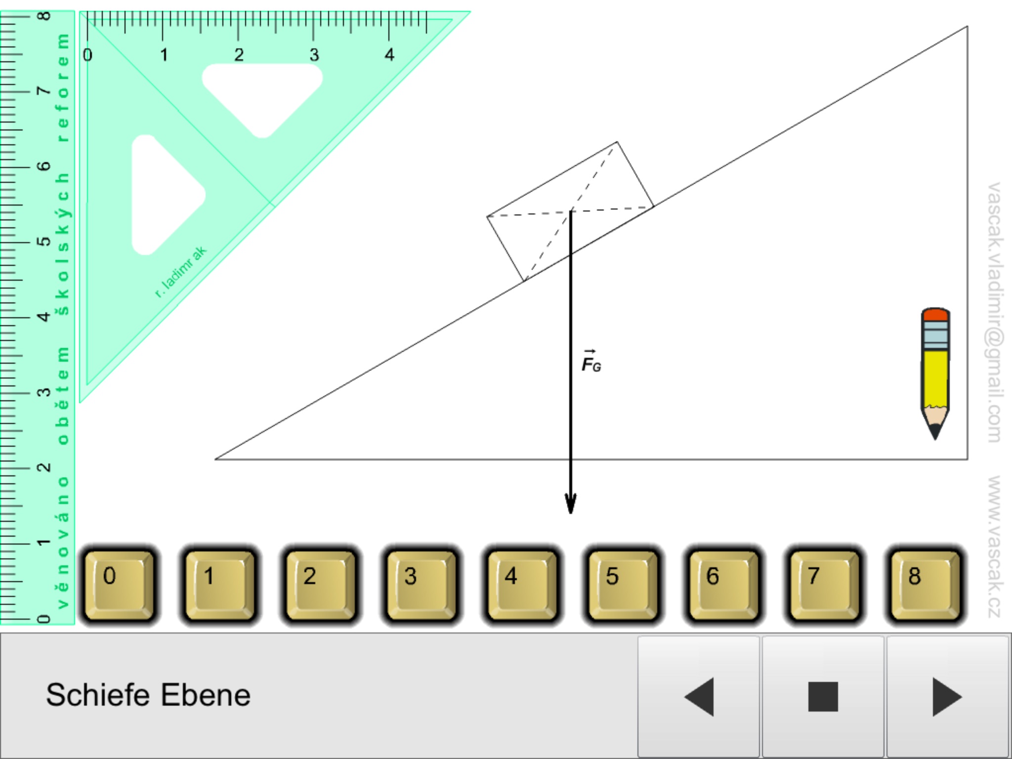 Physics at school LITE screenshot 3