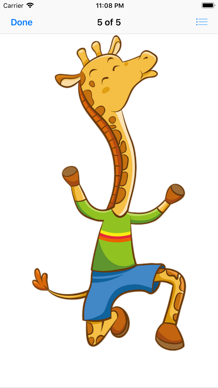 Silly Giraffe Sticker Pack