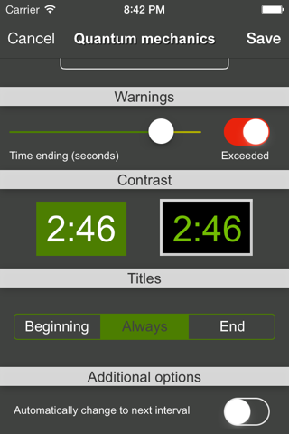 Crono: stopwatch for debates screenshot 3