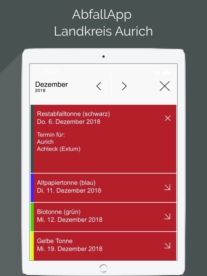 AbfallApp Landkreis Aurich