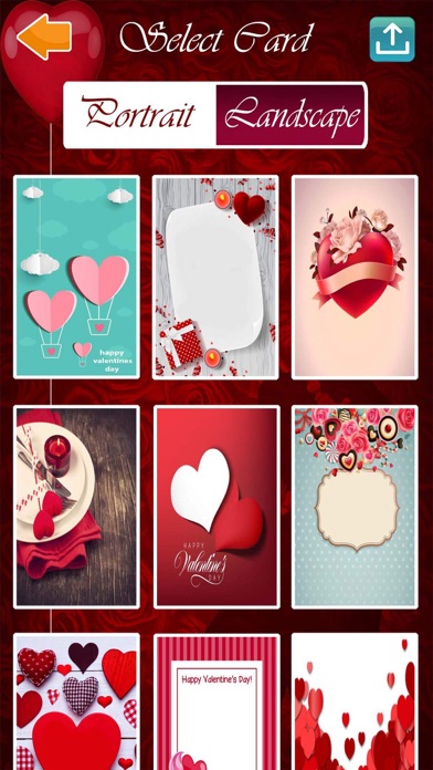 Valentines Greeting Card Maker screenshot 2