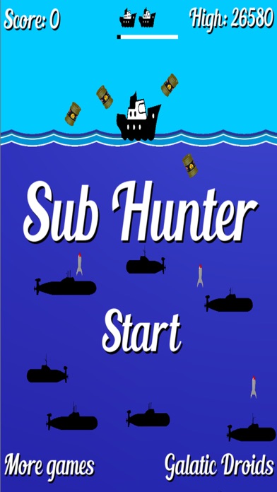 How to cancel & delete Sub Hunter retro arcade game from iphone & ipad 1