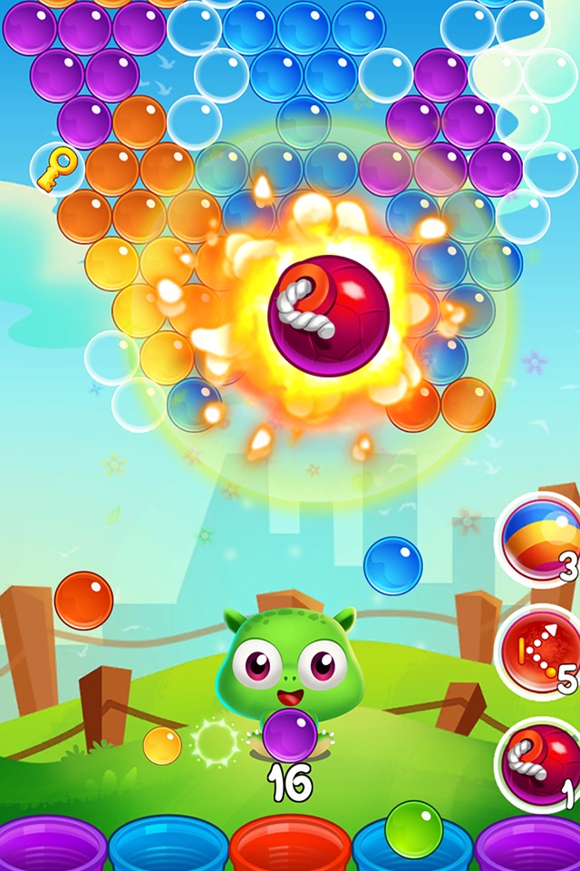 Puppy bubble pop puzzle screenshot 3