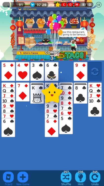 Solitaire Cooking Tower