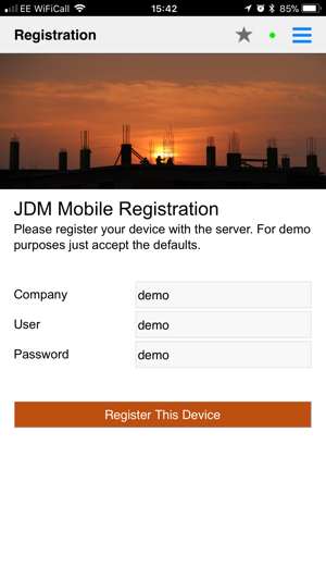 JDM Mobile Client