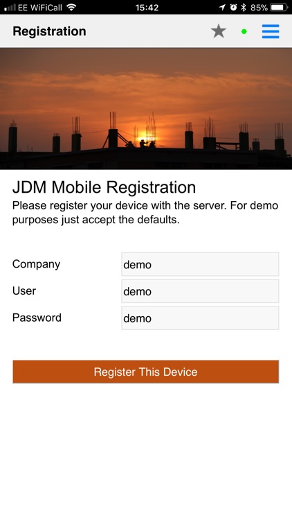 JDM Mobile Client