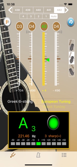 布祖基調音器 - Bouzouki Tuner(圖5)-速報App