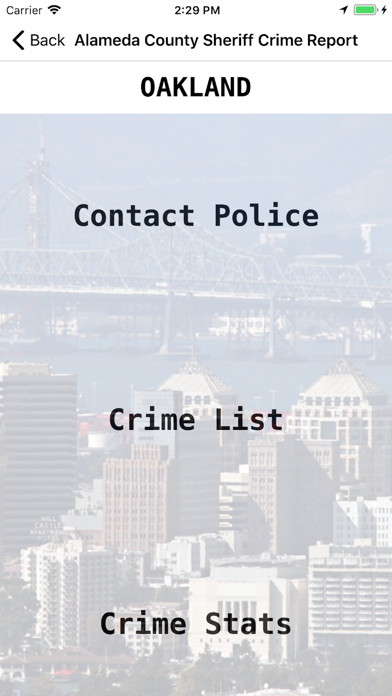 Alameda County Crime Tracker screenshot 3