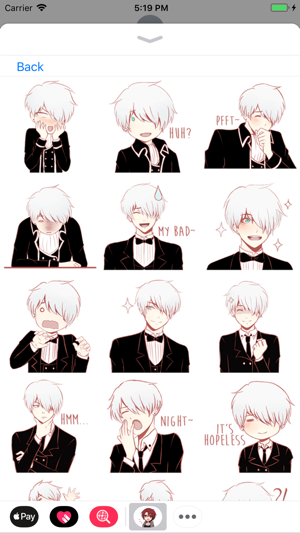 Anime Boys Stickers(圖6)-速報App