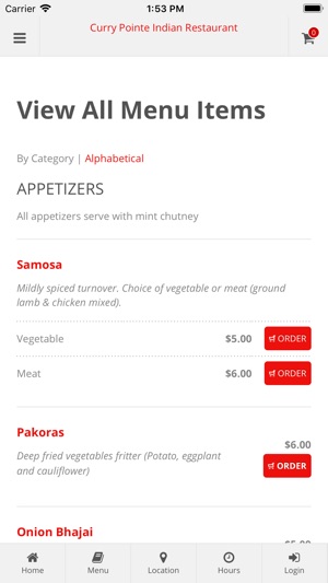 Curry Pointe Indian Restaurant(圖2)-速報App