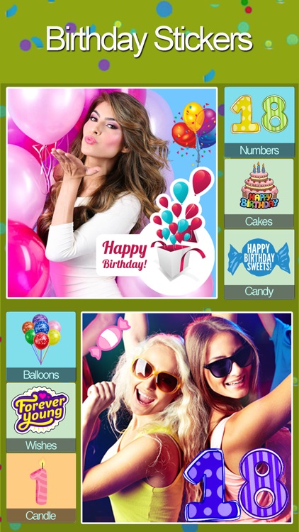 Birthday Photo Frames & Editor