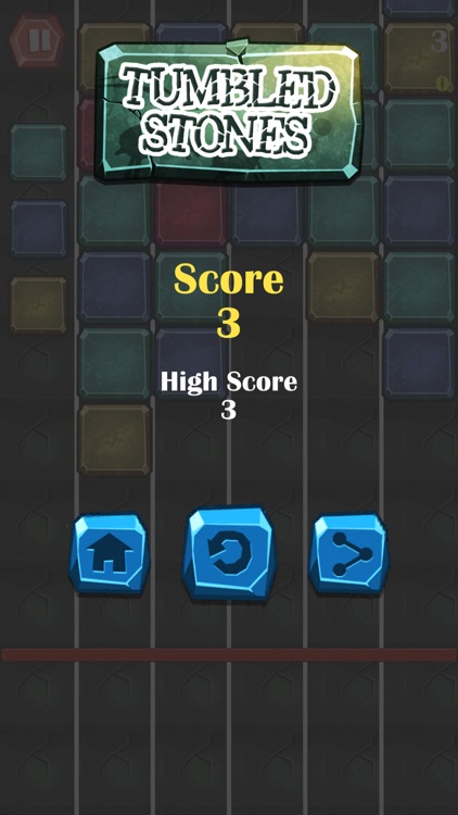Tumbled Stones - Match 3 Puzzle screenshot-4