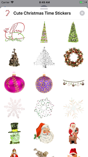 Cute Christmas Time Stickers(圖1)-速報App