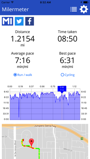 MilerMeter Tracker(圖4)-速報App