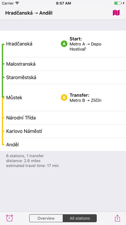 Prague Rail Map screenshot-3