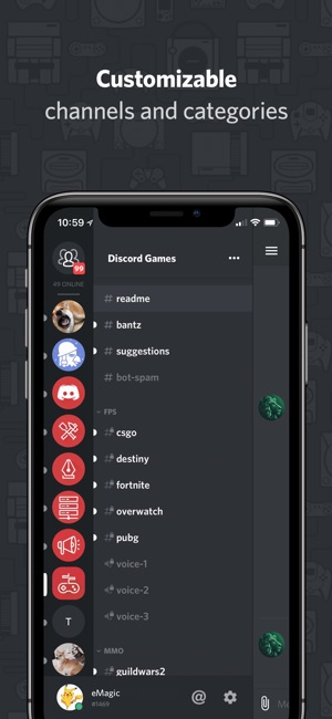 「Discord」をApp Storeで - 300 x 650 jpeg 27kB