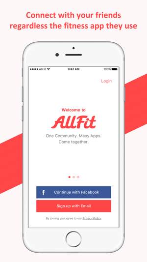 AllFit: Connects All Athletes(圖1)-速報App