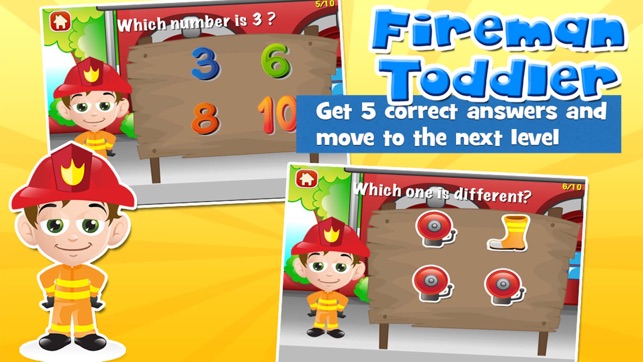 Fireman Toddler School for Kids(圖3)-速報App