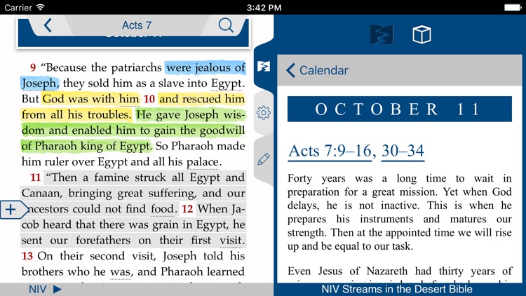 NIV Streams in the Desert Bible screenshot-3
