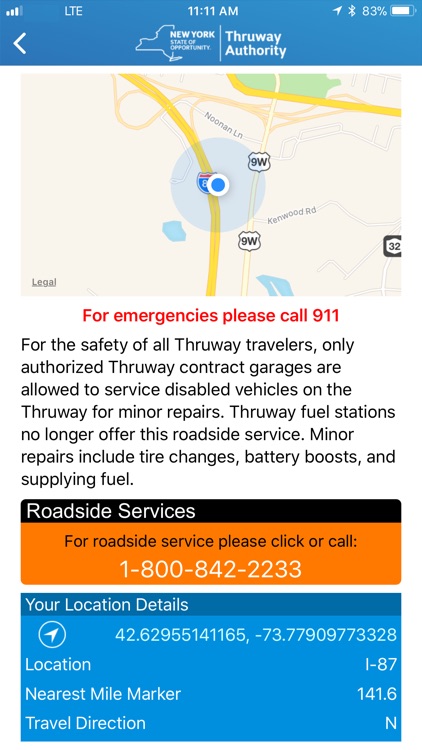 NYS Thruway Authority screenshot-4