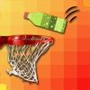Basketball flip hoop challenge