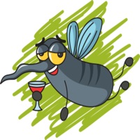 Roger - The Mosquito stickers