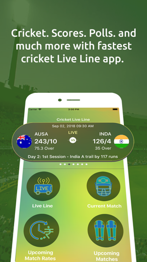 Cricket Live Line