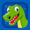 Dinosaur Puzzle Game is a cheerful educational app for children from 2 up to 3-4 years old