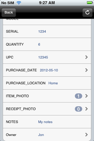 Inventory Web Pro screenshot 2