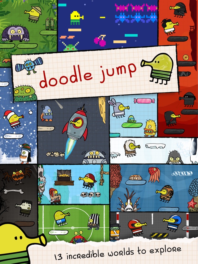 Doodle Jump HD: Insanely Good!(圖2)-速報App