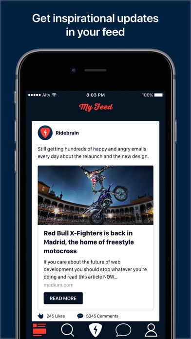 RIDEBRAIN screenshot 2