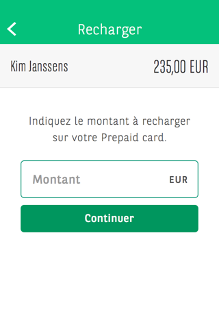 BNP Paribas Fortis Prepaid screenshot 3