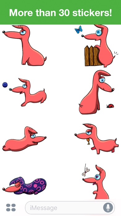 Hot Dog - Cute stickersのスクリーンショット3 Hot Dog - Cute stickersのスクリーンショット3