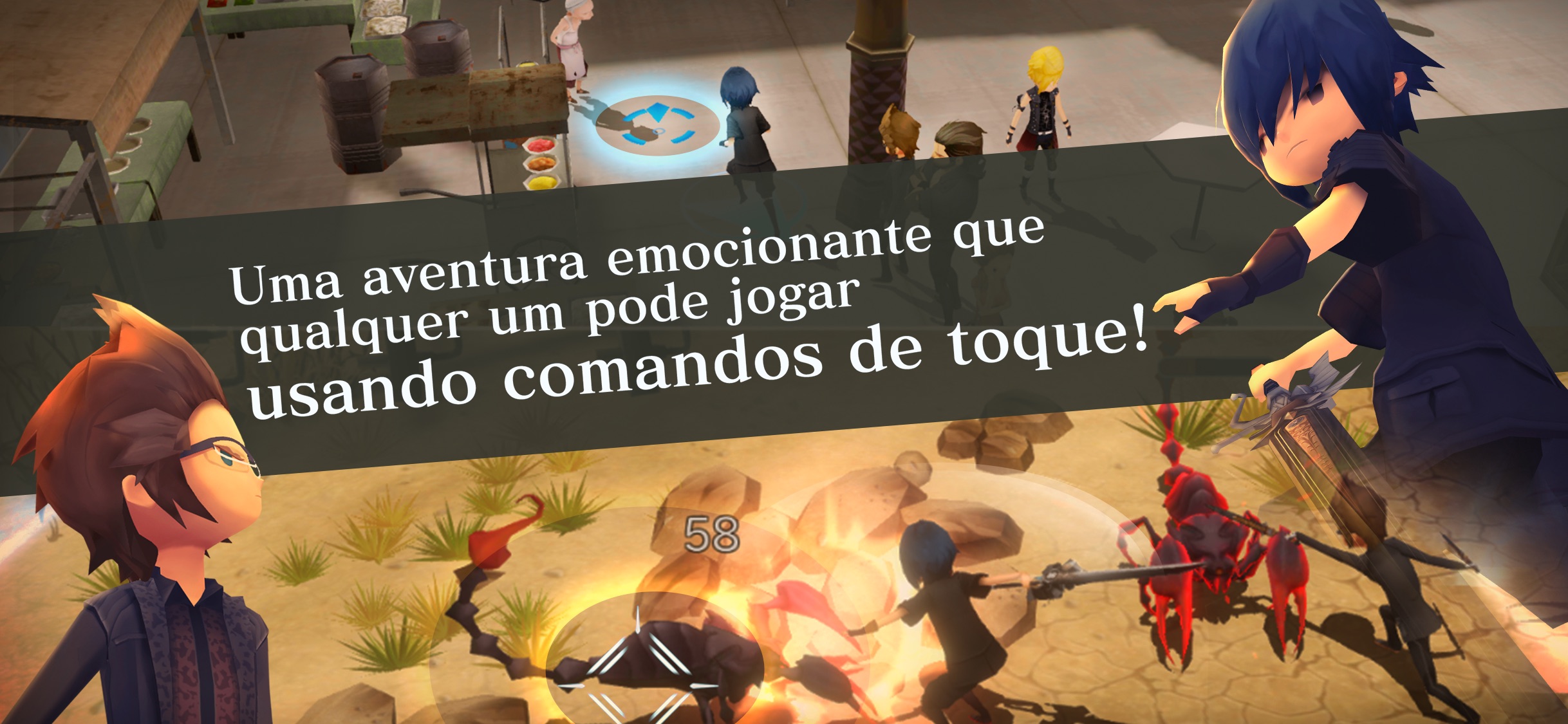Screenshot do app FINALFANTASY XV POCKET EDITION
