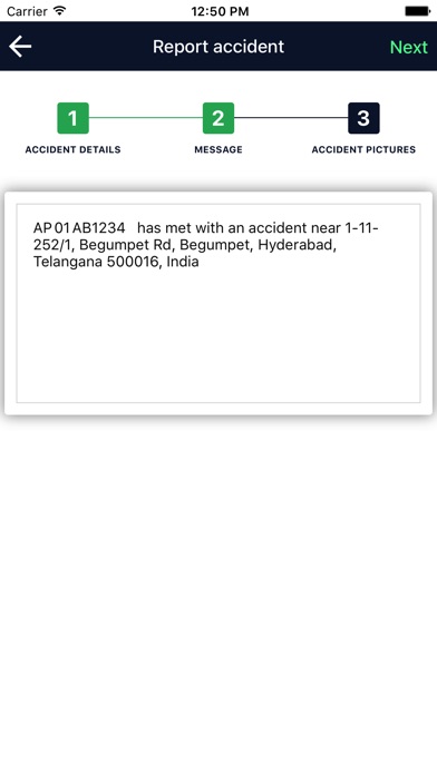 Accident Informer screenshot 2