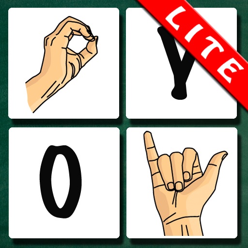 American Sign Language Alphabet Game LITE iOS App