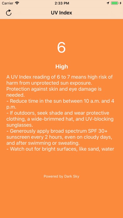 UV Index TRK screenshot 3
