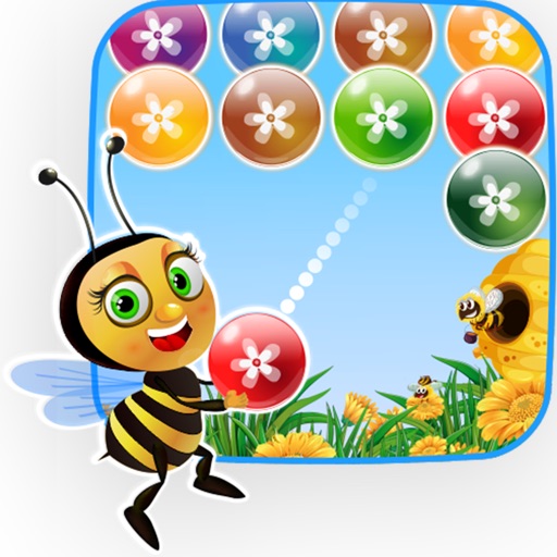 Bubble Shooter Honey Bee